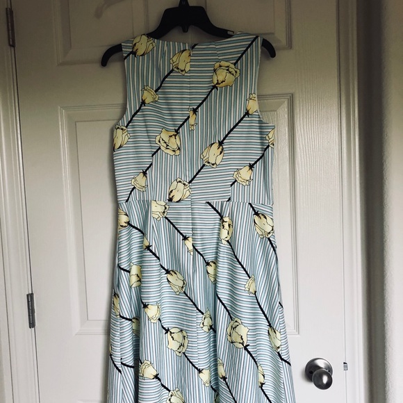 Talbots fit and flare style dress size 10 - Picture 7 of 9